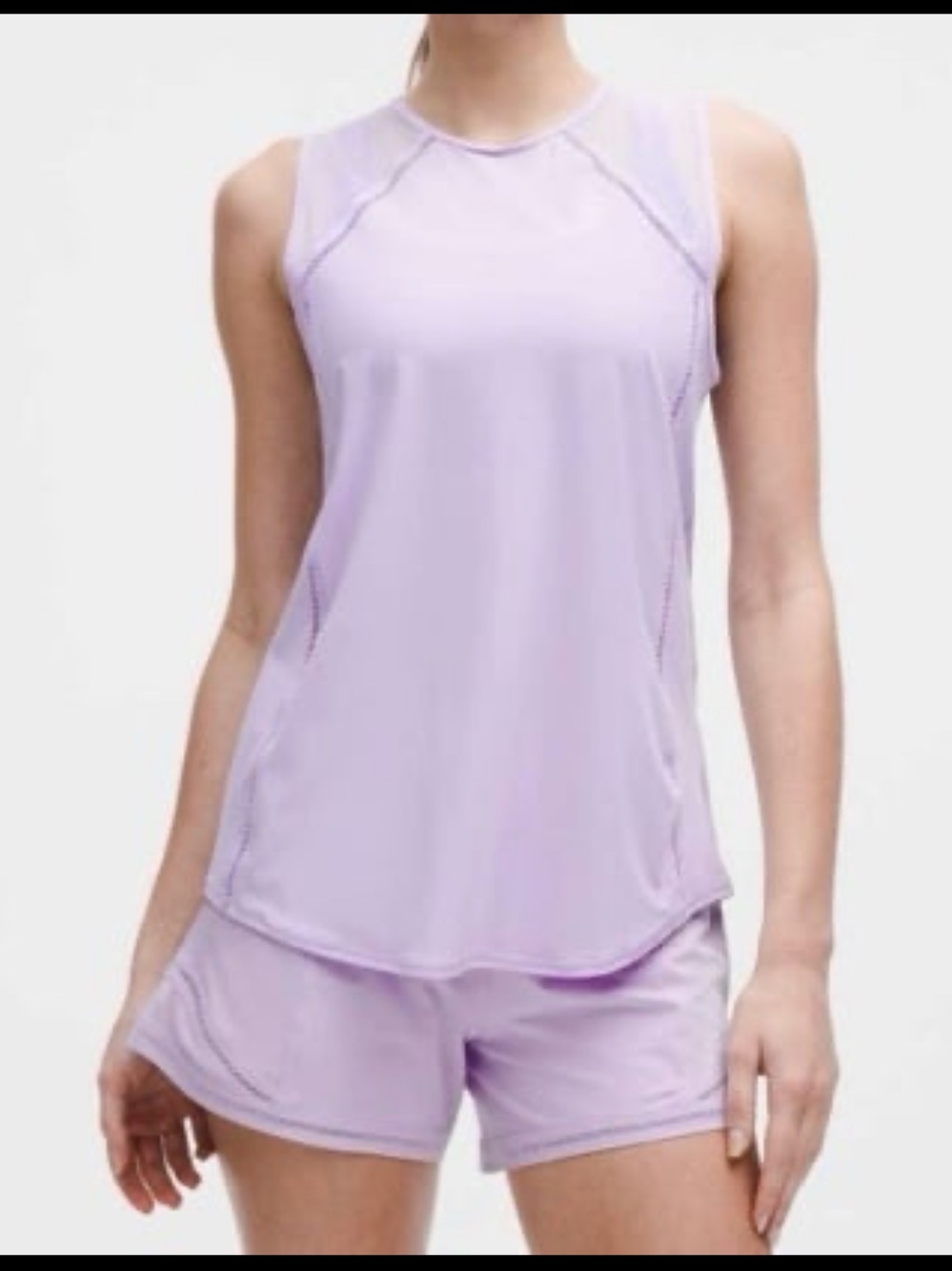NWT Lululemon Sculpt Tank Top *Lace Trim
Lavender Frost size 12